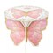 2 White Pink Glitter Butterfly Cake Stands Wedding Party Events Home Decorations